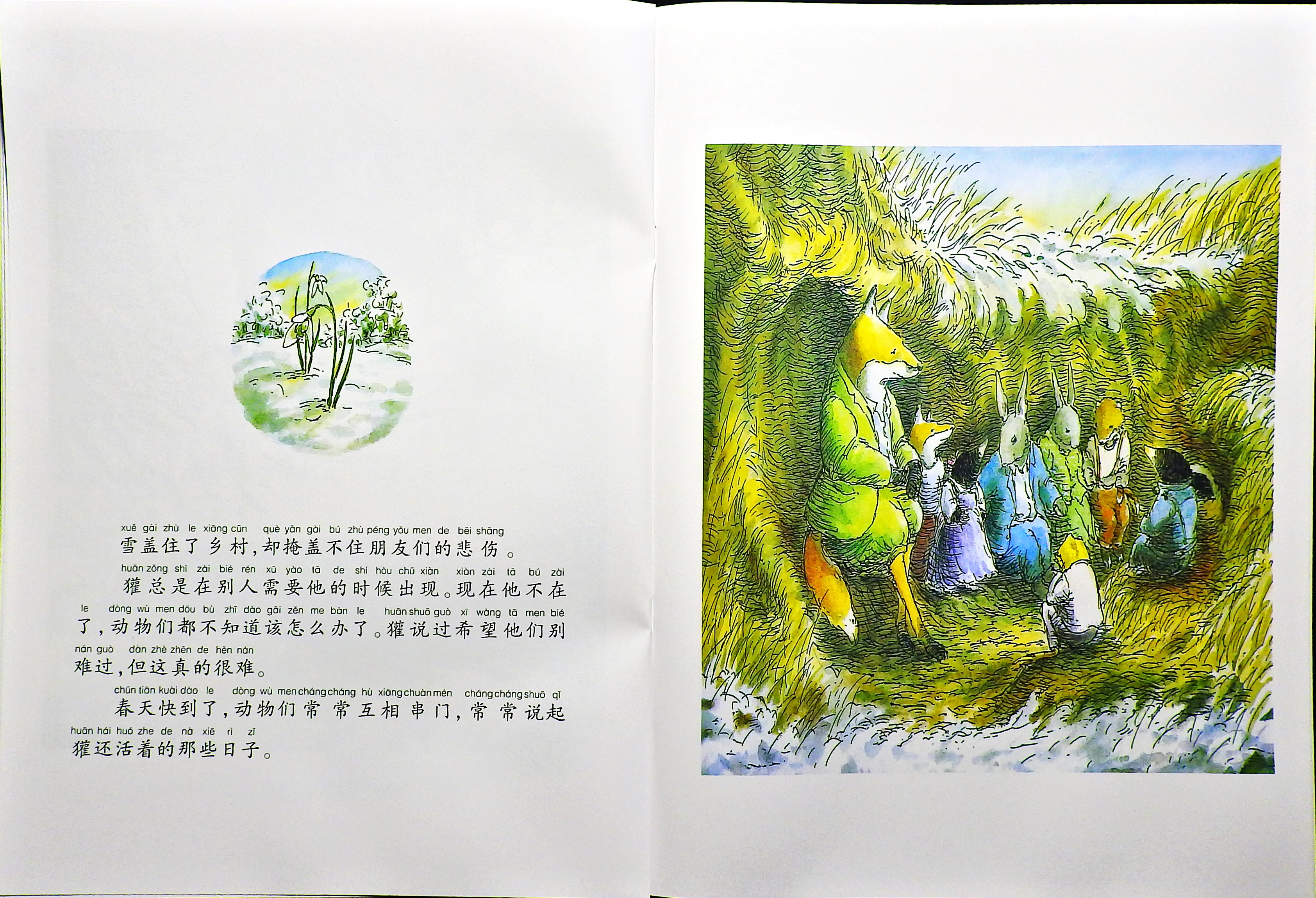 獾的礼物 (09),绘本,绘本故事,绘本阅读,故事书,童书,图画书,课外阅读